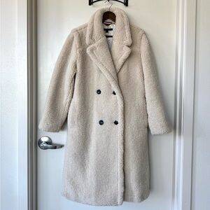 Tommy Hilfiger Cream Teddy Jacket